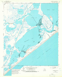 Christmas Point 1965 topographic map thumbnail