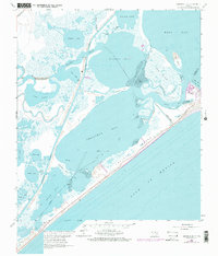 Christmas Point 1965 topographic map thumbnail