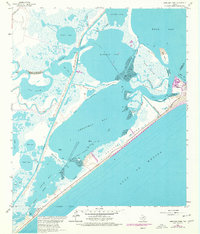 Christmas Point 1965 topographic map thumbnail