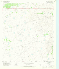 Dewey Lake SE 1965 topographic map thumbnail