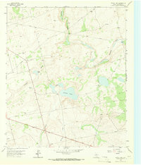 Dewey Lake 1965 topographic map thumbnail