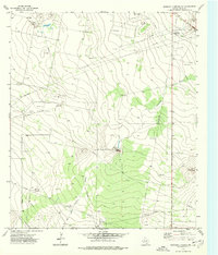Diamond Y Spring NW 1974 topographic map thumbnail