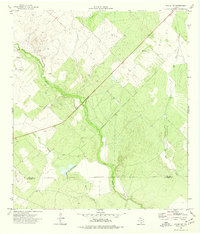 Dilley NE 1974 topographic map thumbnail