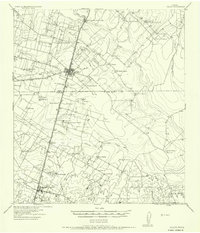 Dilley 1942 topographic map thumbnail