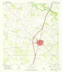 Dilley 1974 topographic map preview