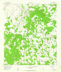 Dime Box 1959 topographic map thumbnail