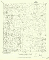 Divot 1956 topographic map preview
