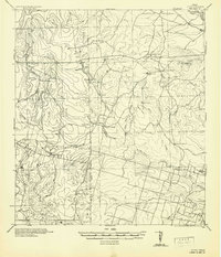 Divot 1942 topographic map preview