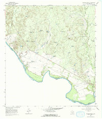 Dolores Ranch 1965 topographic map preview
