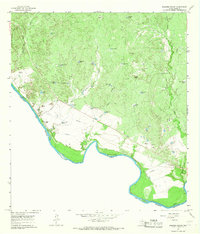 Dolores Ranch 1965 topographic map thumbnail
