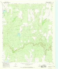 Doole SW 1967 topographic map preview