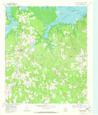 Douglassville 1969 topographic map thumbnail