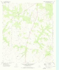 Dripping Springs Draw 1973 topographic map preview