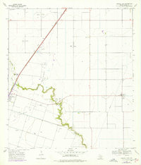 Driscoll East 1969 topographic map thumbnail