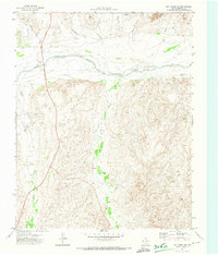 Dry Creek NE 1971 topographic map thumbnail