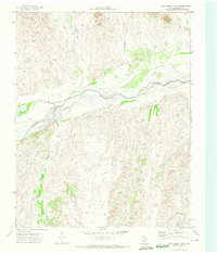 Dry Creek North 1971 topographic map thumbnail