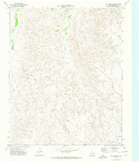 Dry Creek SE 1971 topographic map thumbnail