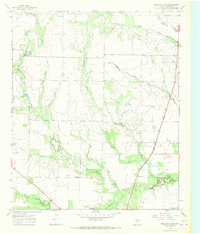 Dudleys Creek 1966 topographic map thumbnail