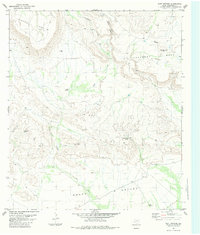 Duff Springs 1983 topographic map thumbnail