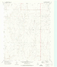 Dugout Creek 1972 topographic map thumbnail