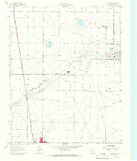 Dumas North 1965 topographic map thumbnail