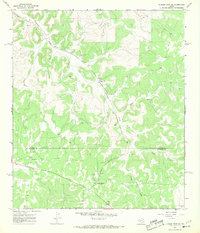 Dunbar Draw SW 1967 topographic map thumbnail