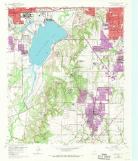 Duncanville 1959 topographic map thumbnail