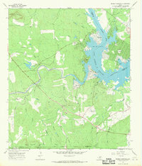 Dunman Mountain 1967 topographic map thumbnail