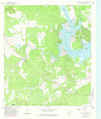 Dunman Mountain 1967 topographic map thumbnail