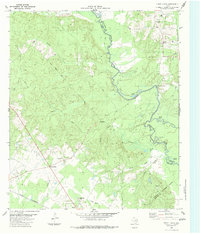 Durst Lakes 1983 topographic map thumbnail
