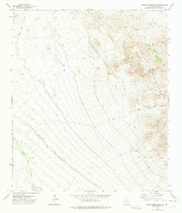 Eagle Mountains NW 1972 topographic map thumbnail