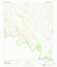 Eagle Mountains SW 1972 topographic map thumbnail