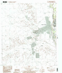 Eagle Pass West 1983 topographic map preview