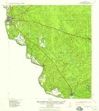Eagle Pass 1940 topographic map thumbnail