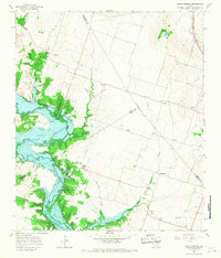 Eagle Springs 1965 topographic map thumbnail