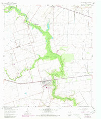 East Bernard 1960 topographic map thumbnail