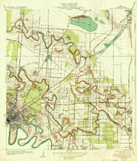 East Brownsville 1936 topographic map preview