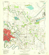 East Brownsville 1955 topographic map preview