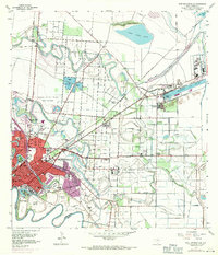 East Brownsville 1955 topographic map preview
