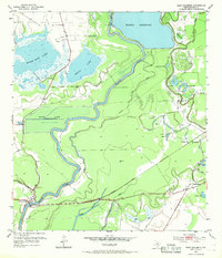 East Columbia 1952 topographic map thumbnail