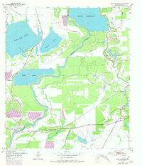 East Columbia 1952 topographic map thumbnail