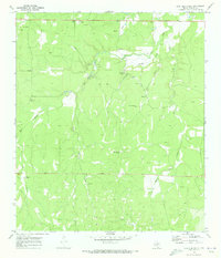 East Elm Creek 1970 topographic map thumbnail