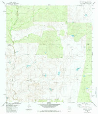 East Losa Tank 1984 topographic map preview