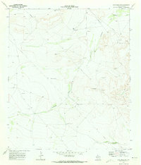East Mesa SW 1970 topographic map thumbnail