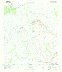East Mesa 1970 topographic map thumbnail