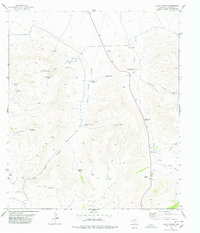 Echo Canyon 1978 topographic map thumbnail