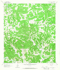 Echo Hill Ranch 1964 topographic map thumbnail