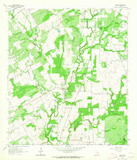 Ecleto 1961 topographic map thumbnail