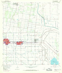 Edcouch 1957 topographic map preview