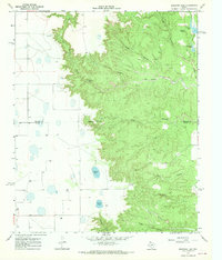Edgemon Lake 1967 topographic map thumbnail